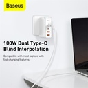 Baseus GaN2 Pro Quick Charger 2USB-C 2USB-A 100W 