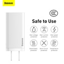 Baseus GaN2 Lite Quick Charger USB-C USB-A 65W 