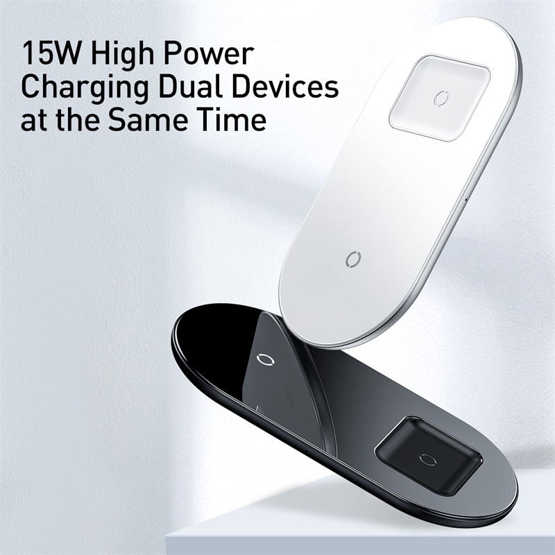 Baseus 2in1 Wireless Charger 18W Max For Phones and Pods