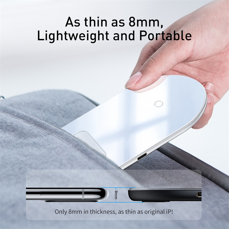 Baseus 2in1 Wireless Charger 18W Max For Phones and Pods