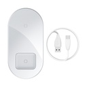 Baseus 2in1 Wireless Charger 18W Max For Phones and Pods