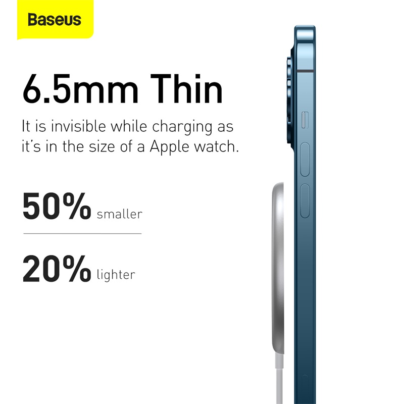 Baseus Magnetic Wireless Charger for iPhone12 