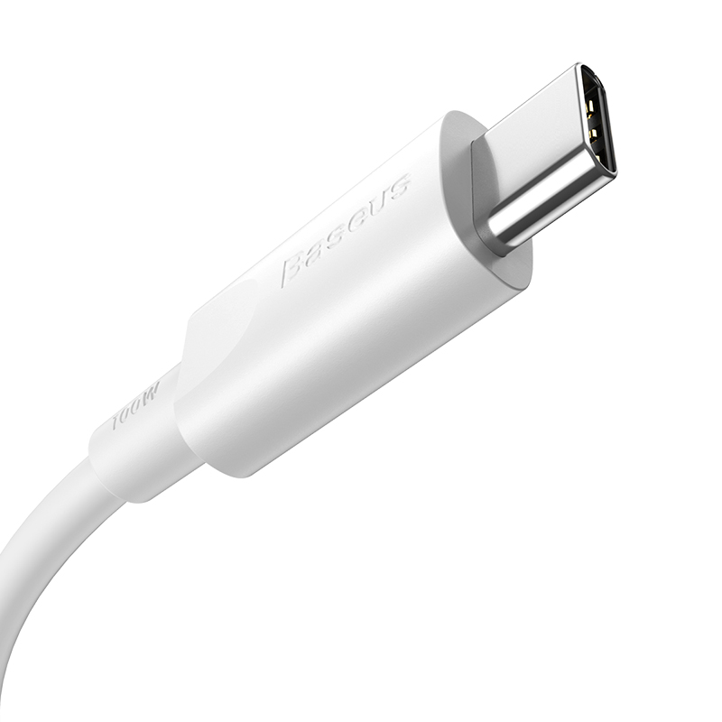 Baseus Xiaobai series fast charging Cable Type-C 100W 1.5m White