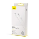 Baseus Xiaobai series fast charging Cable Type-C 100W 1.5m White