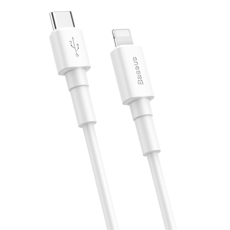 Baseus Mini White Cable Type-C to iP PD 20W 1m White