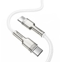 Baseus Cafule Metal Data Cable Type-C to Type-C 100W 2m White