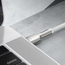 Baseus Cafule Metal Data Cable Type-C to Type-C 100W 2m White