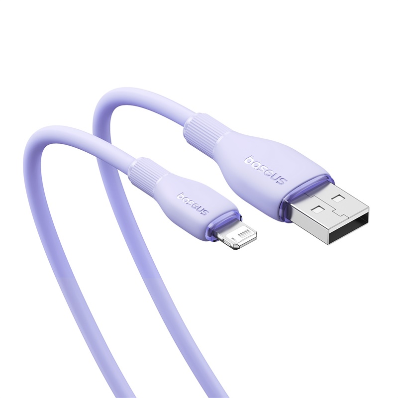 倍思 Q弹系列 快充数据线 USB to iPhone 2.4A 2m