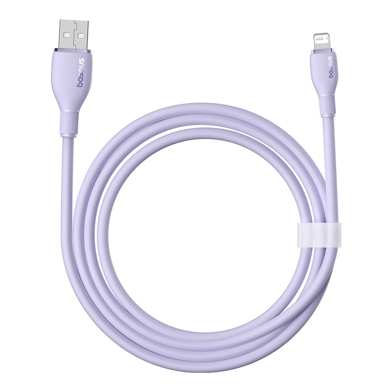 倍思 Q弹系列 快充数据线 USB to iPhone 2.4A 2m
