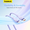 倍思 Q弹系列 快充数据线 Type-C to iPhone 20W 2m