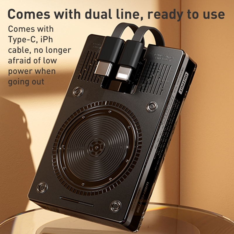 wp-331 先锋系列10000mAh 22.5W磁吸移动电源