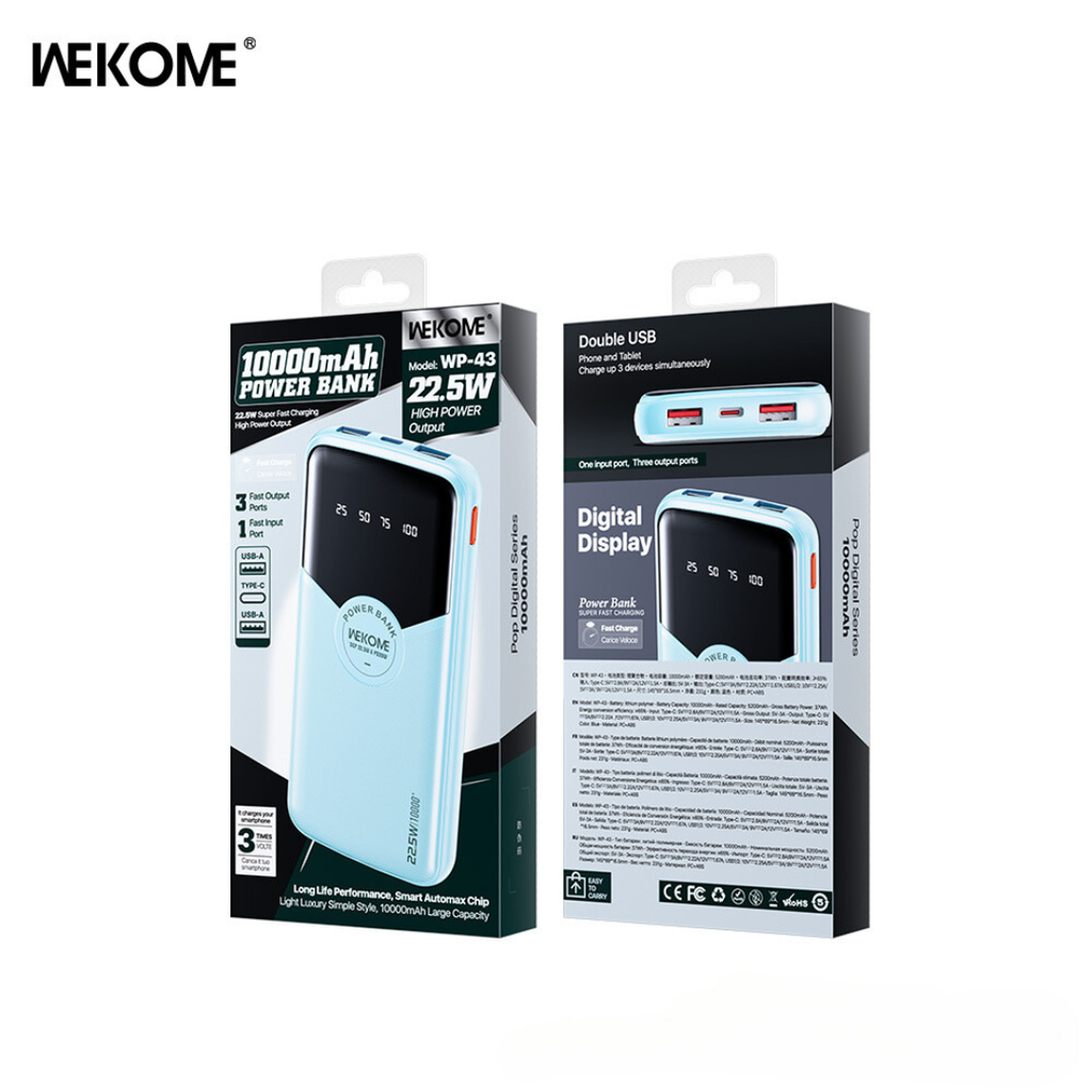 WEKOME WP-43 10000mAh 快充移动电源