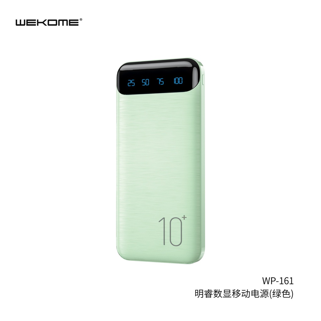 WEKOME WP-161 MINRE SERIES DIGITAL DISPLAY POWER BANK(10000mAh)