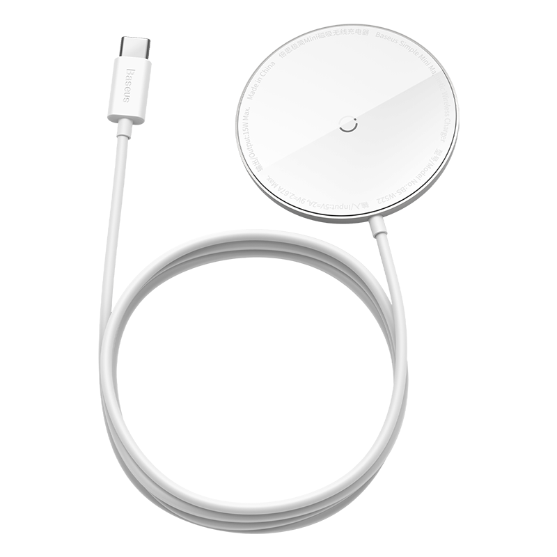 倍思IPhone装用磁吸无线充电器​