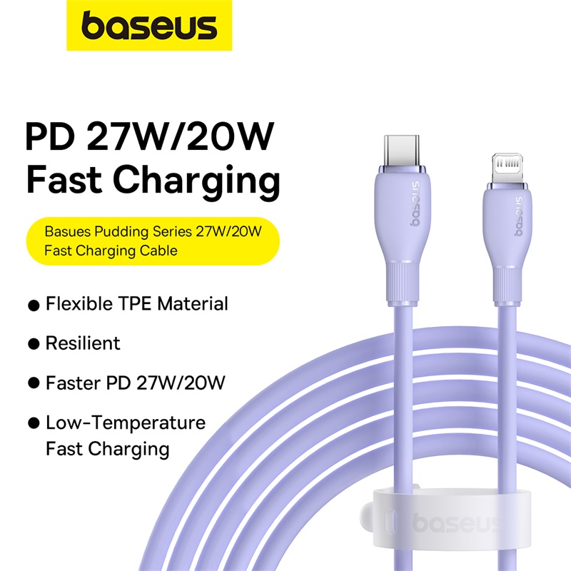 Baseus Pudding Series Fast Charging Cable USB to Type-C 100W 2m