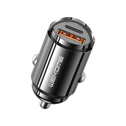 WEKOME WP-C38 Mini PD20W USB + Type-C Car Charger