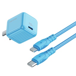 WEKOME WP-U129 彩糖20W USB+Type-C快充充电器 \PD cable