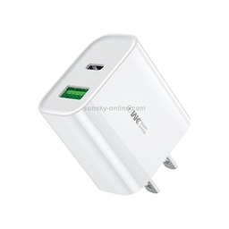 WEKOME WP-U53 QC3.0 Charger 20W USB Type-C Maxspeed PD Fast Charger(US Plug)king up space