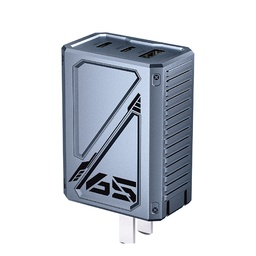 WEKOME WP-U147 Pioneer Series 65W USB+ Dual USB-C/Type-C GaN Charger