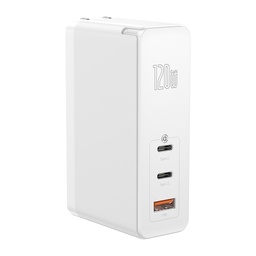 [CE0005] Baseus GaN Mini Quick Charger 2USB-C 1USB-A 120W 